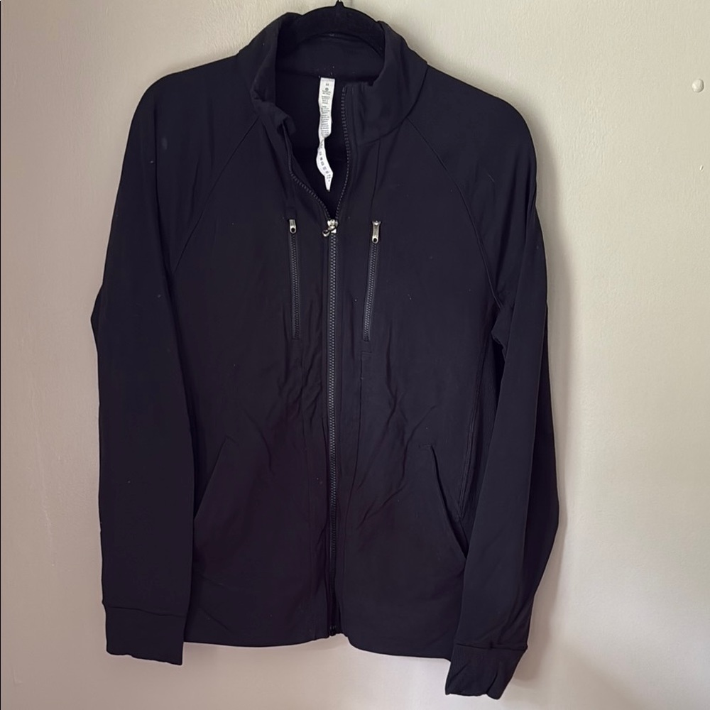 lululemon athletica Men's Black Zip Up Jacket